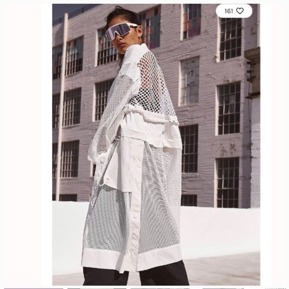 Free People Under The Sea Mesh Maxi Parka - Picture 3 of 3